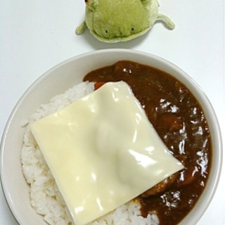 一手間プラスで★トマトとチーズのカレー